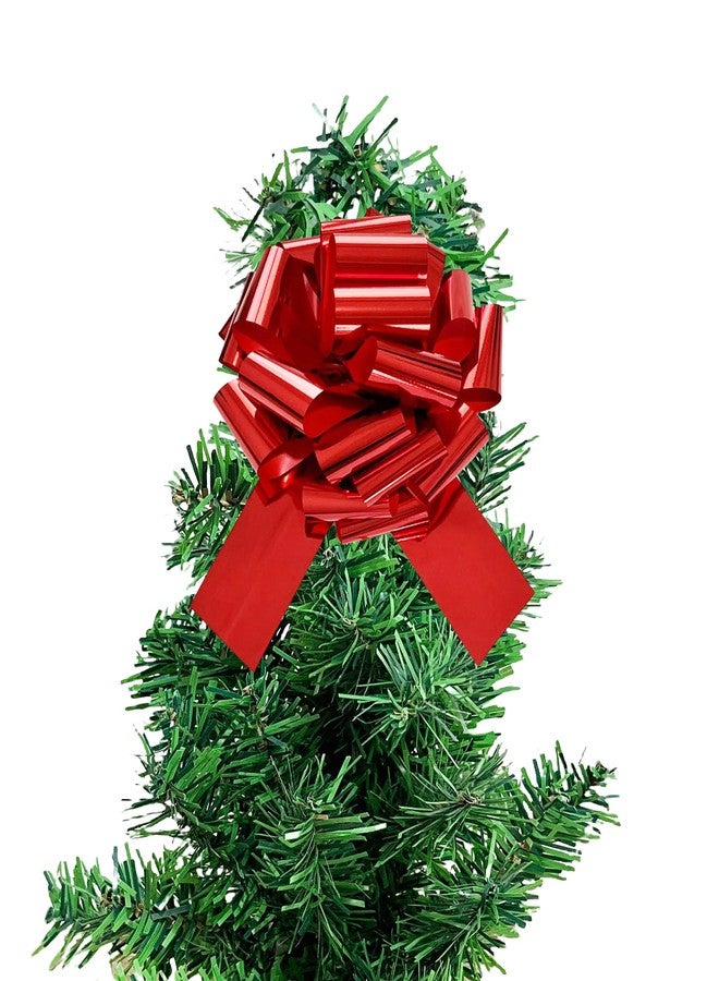 TIAMALL 14 Inch Large Pull Bow Big Gift Bow for Gift Wrapping Party Decoration (Red) - Image 3
